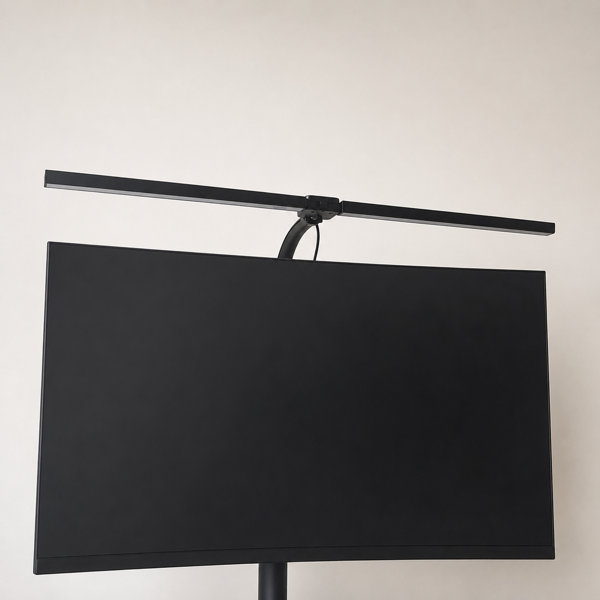 Arc clamp desk lamp by Voydesk, hero product photo
