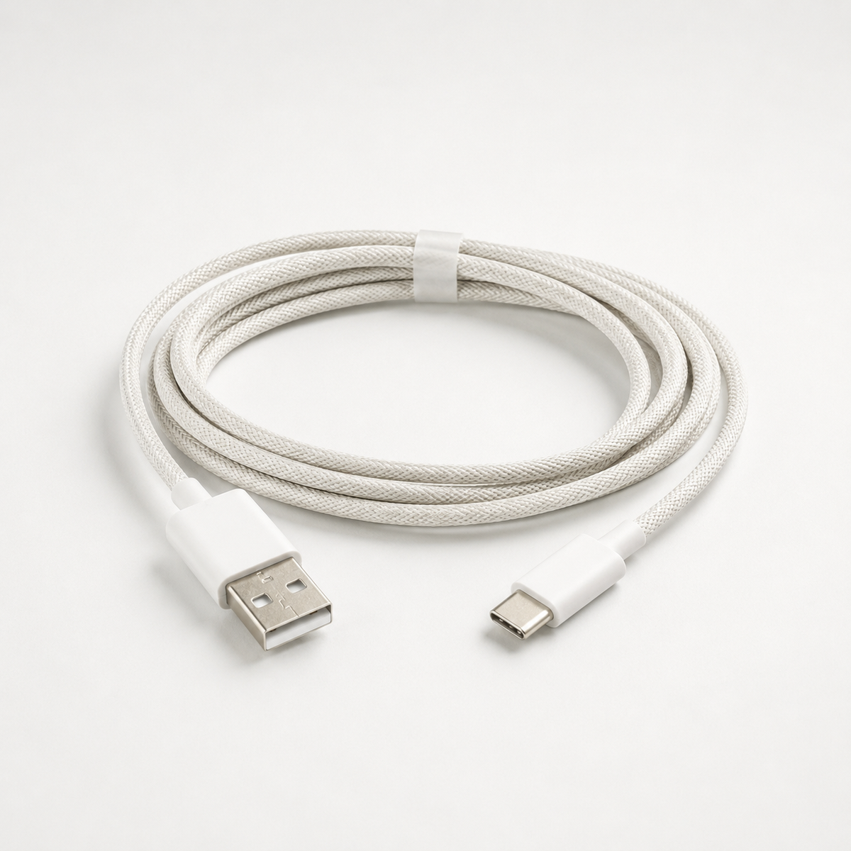 Link USB-A to USB-C braided cable by Voydesk, hero photo